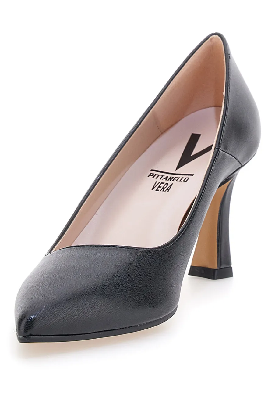 Décolleté nere Made in Italy Pittarello vera 4370