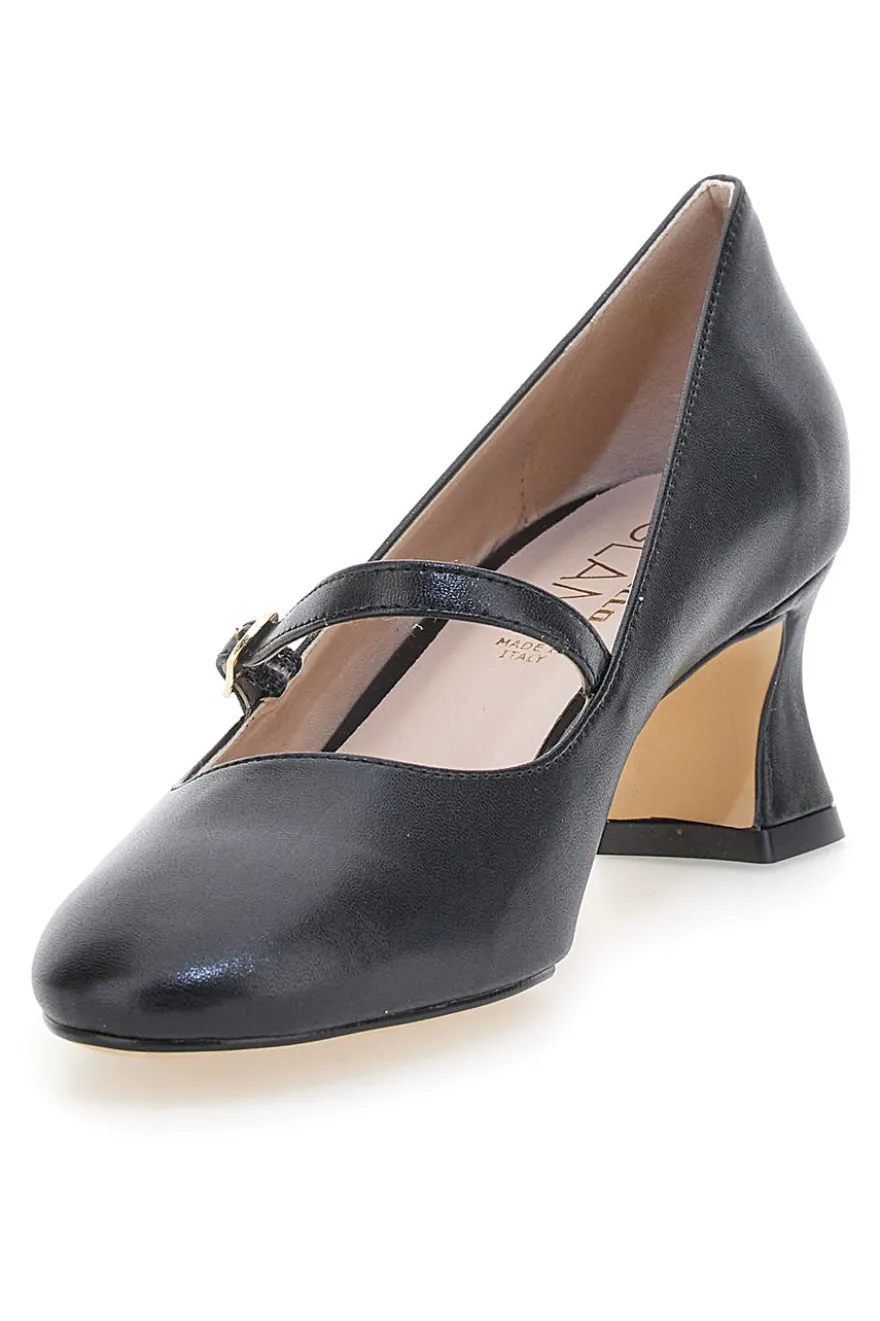 Décolleté Nere Mary Jane con Tacco Basso PITTARELLO GLAM 3605