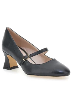 Décolleté Nere Mary Jane con Tacco Basso PITTARELLO GLAM 3605