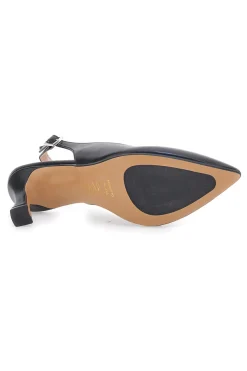 Décolleté Nere Slingback con Tacco Medio PITTARELLO GLAM 2371