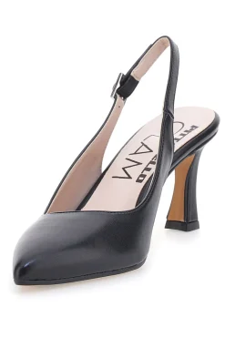 Décolleté Nere Slingback con Tacco Medio PITTARELLO GLAM 2371