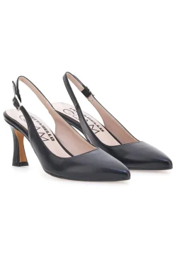 Décolleté Nere Slingback con Tacco Medio PITTARELLO GLAM 2371