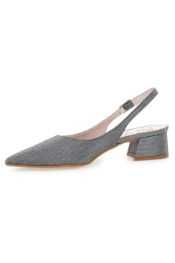 Décolleté Nere Slingback Effetto Brillantini PITTARELLO GLAM 3123