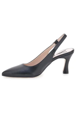 Décolleté nere slingback Made in Italy Pittarello 4371