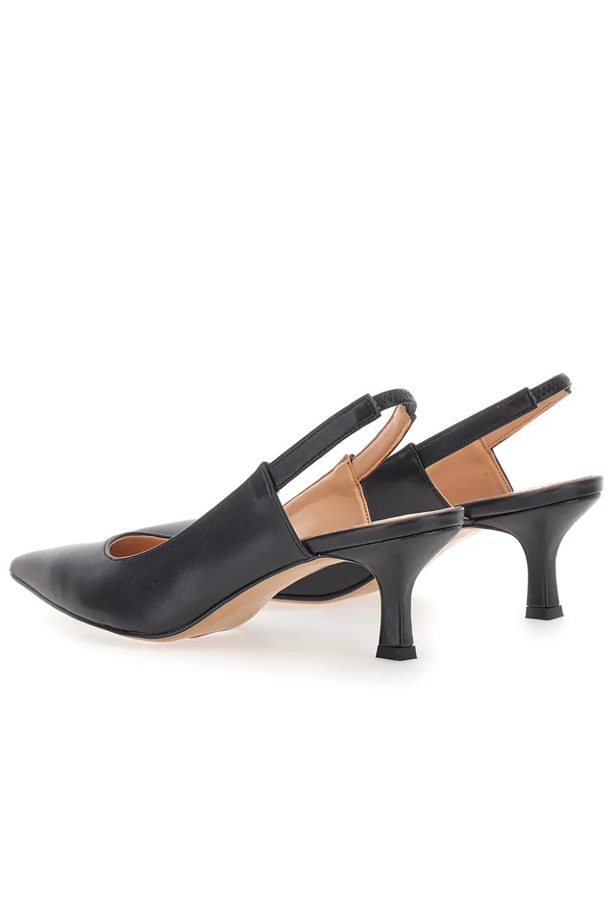Décolleté Nere Slingback Pittarello Must Have 383801