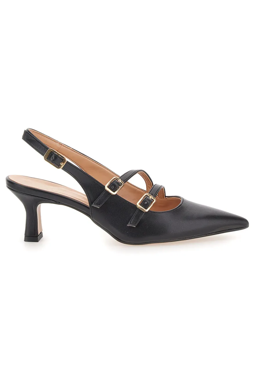 Décolleté Nere Slingback Pittarello Must Have 177554