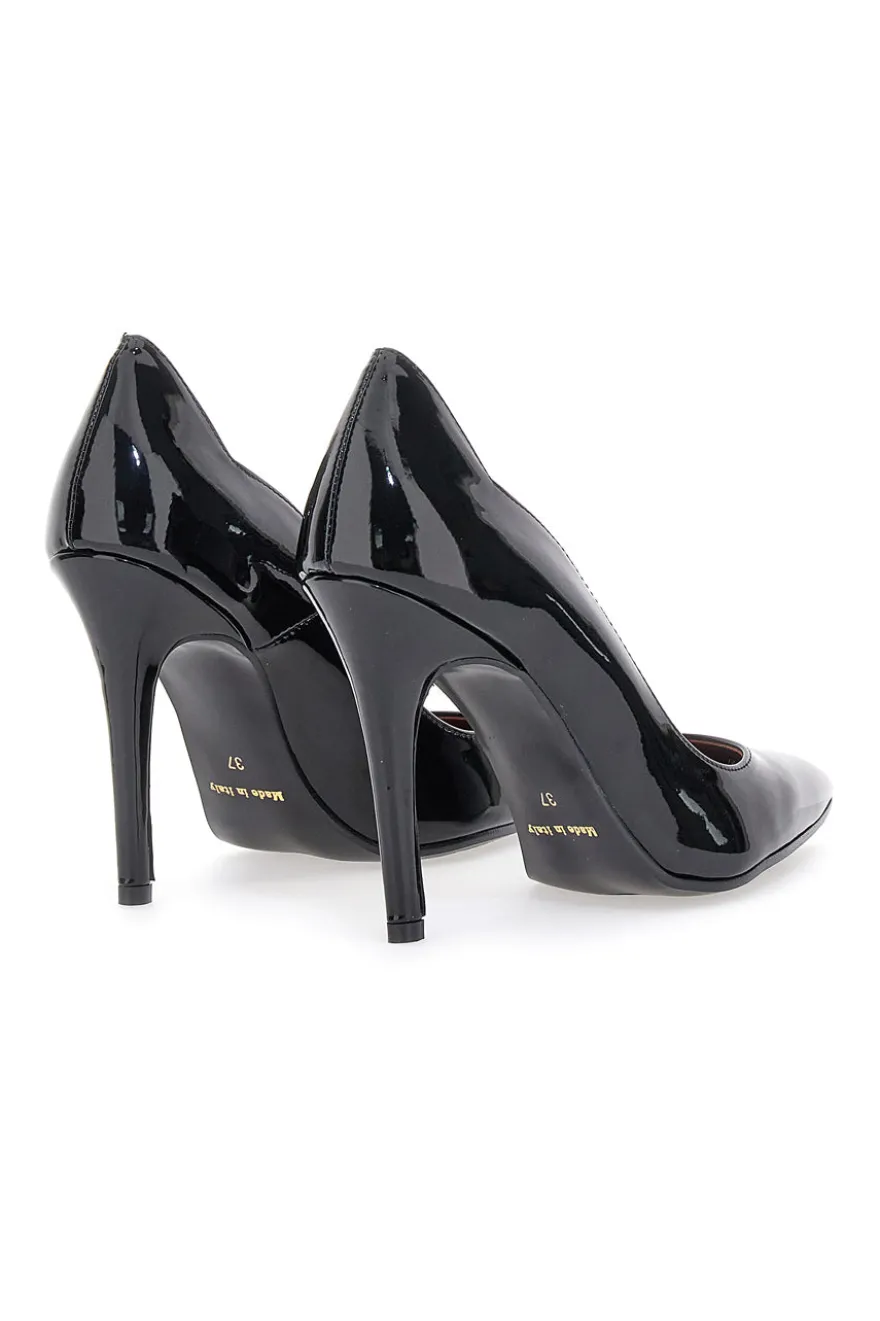 Décolleté Nere Tacco 11 cm Made In Italy Pittarello Love 3478