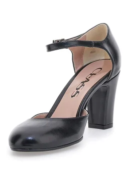 Décolleté Nere Tacco 8 cm Made In Italy Pittarello Class 561