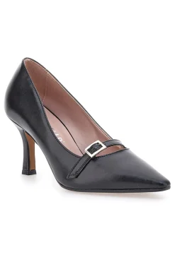 Décolleté Nero con cinturino Pittarello class 1506