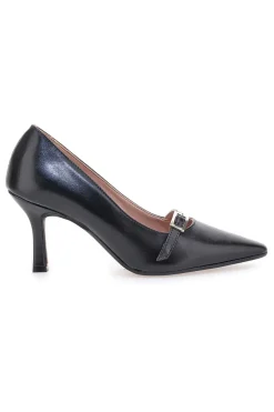 Décolleté Nero con cinturino Pittarello class 1506