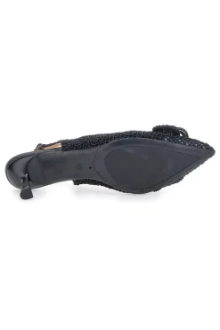 Décolleté Nero slingback tacco medio Le havre Paris 63181