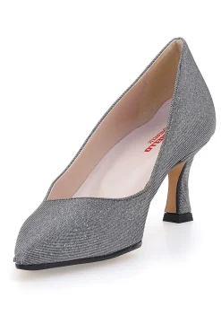 Décolleté Nero Tacco 6 Cm Pittarello Romantic 2360