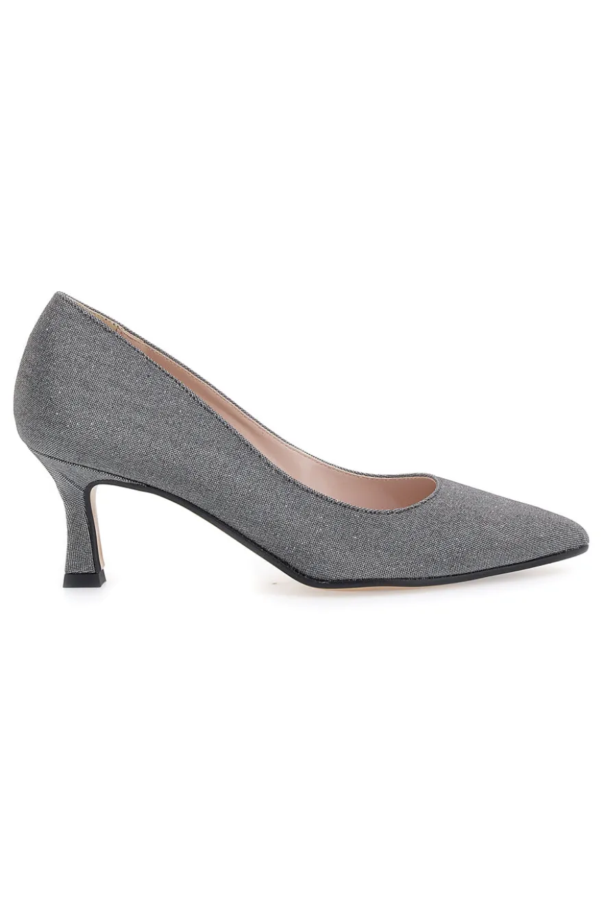 Décolleté Nero Tacco 6 Cm Pittarello Romantic 2360