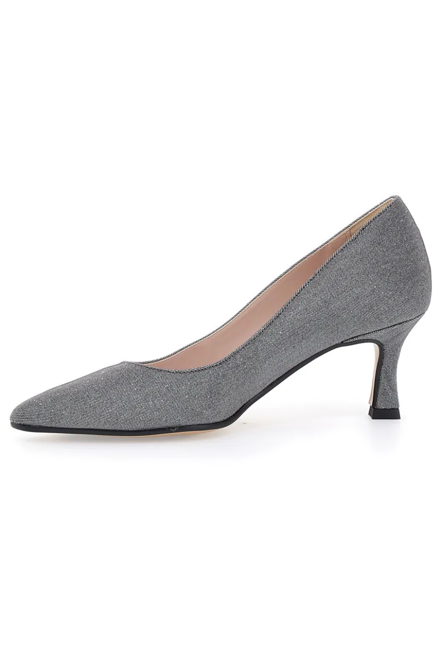 Décolleté Nero Tacco 6 Cm Pittarello Romantic 2360
