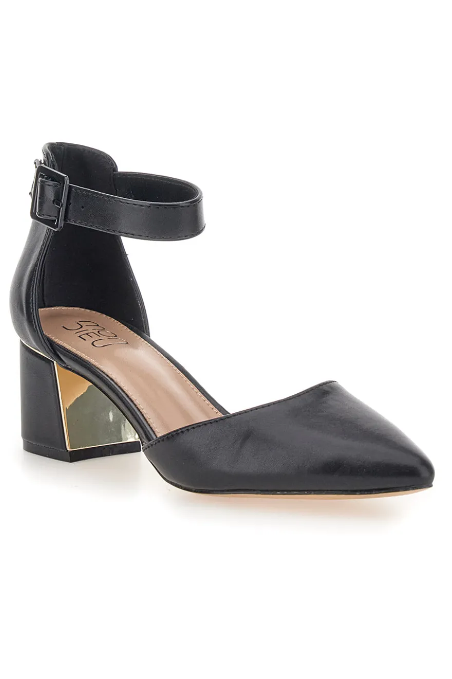 Décolleté Nero tacco medio Mon dieu 8257482839