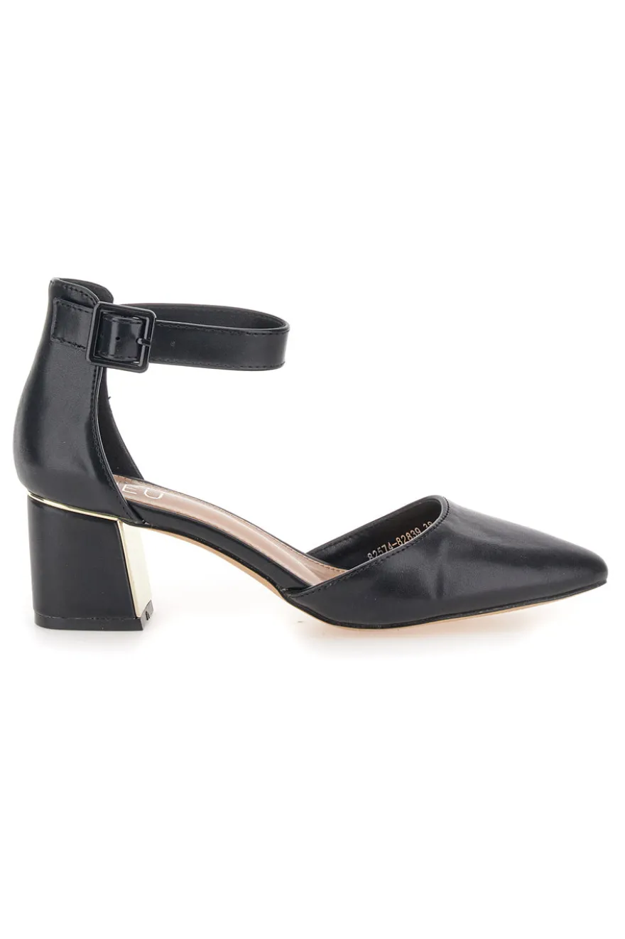 Décolleté Nero tacco medio Mon dieu 8257482839