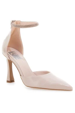 Décolleté Nude a Punta con Cinturino con Glitter PITTARELLO LOVE 709