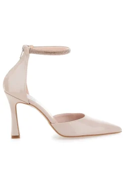 Décolleté Nude a Punta con Cinturino con Glitter PITTARELLO LOVE 709