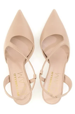 Décolleté Nude A Punta Pittarello Glam 7540