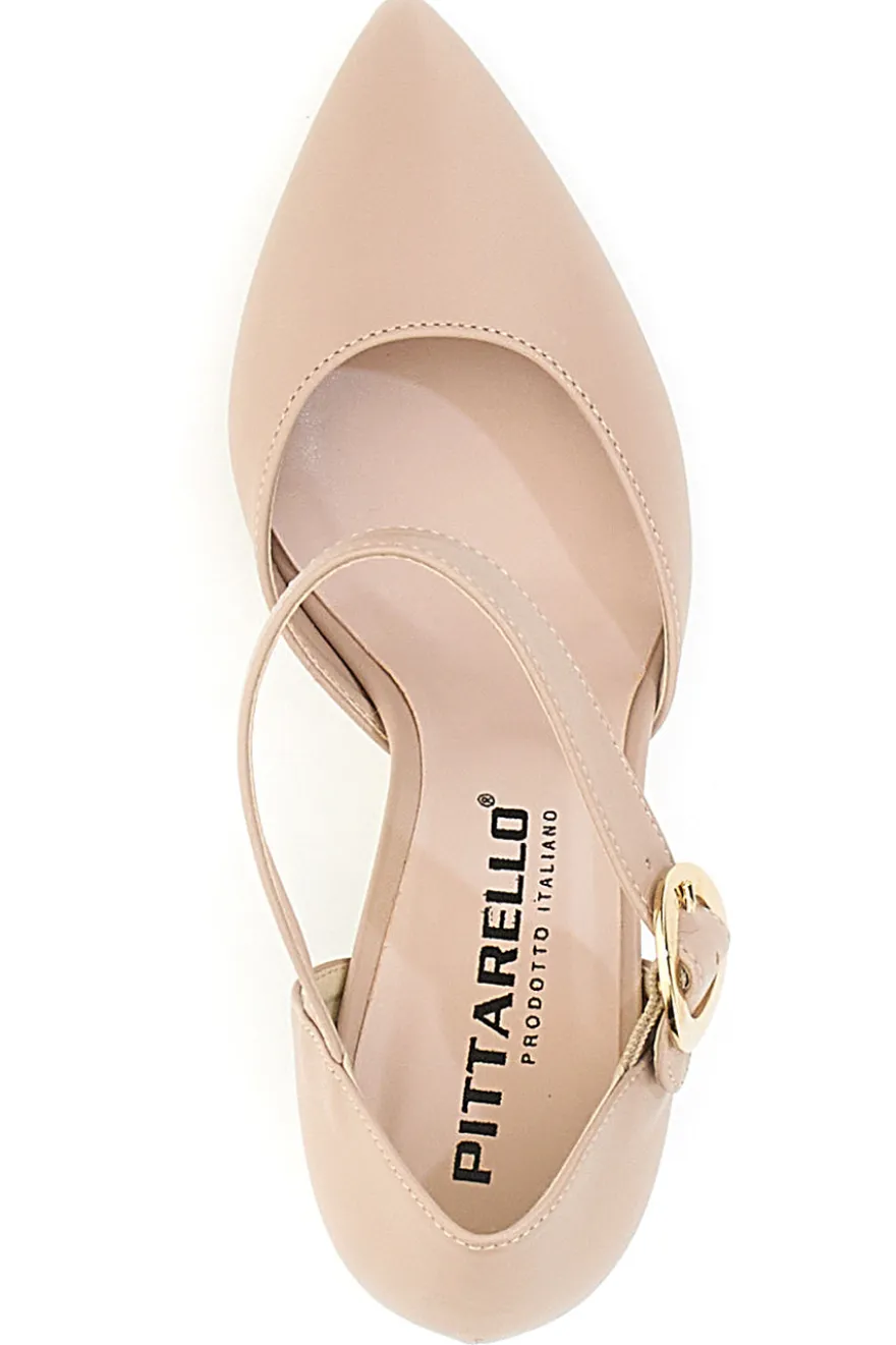 Décolleté Nude con Cinturino Pittarello 4122