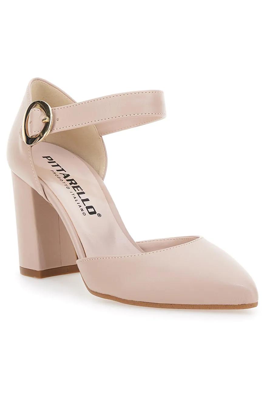 Décolleté Nude con Cinturino Pittarello 4122
