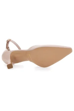 Décolleté Nude Con Cinturino Alla Caviglia Pittarello Couture 8334