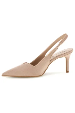 Décolleté nude con cinturino slingback Lavorazione artigianale Made in Italy Francesca gritti P0701