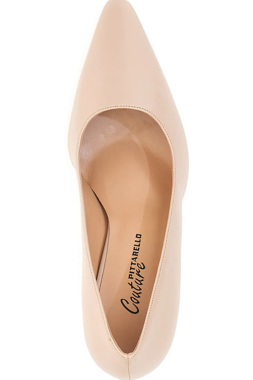 Décolleté Nude Con Punta Affusolata Pittarello Couture 8301