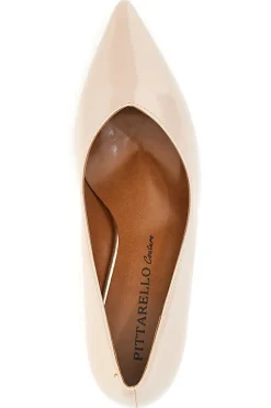 Décolleté nude con tacco basso a rocchetto Pittarello Couture 61