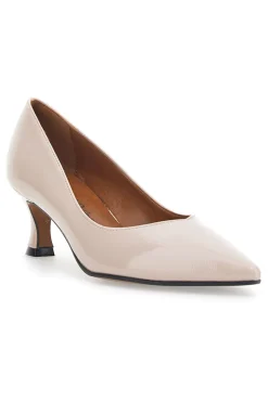 Décolleté nude con tacco basso a rocchetto Pittarello Couture 61