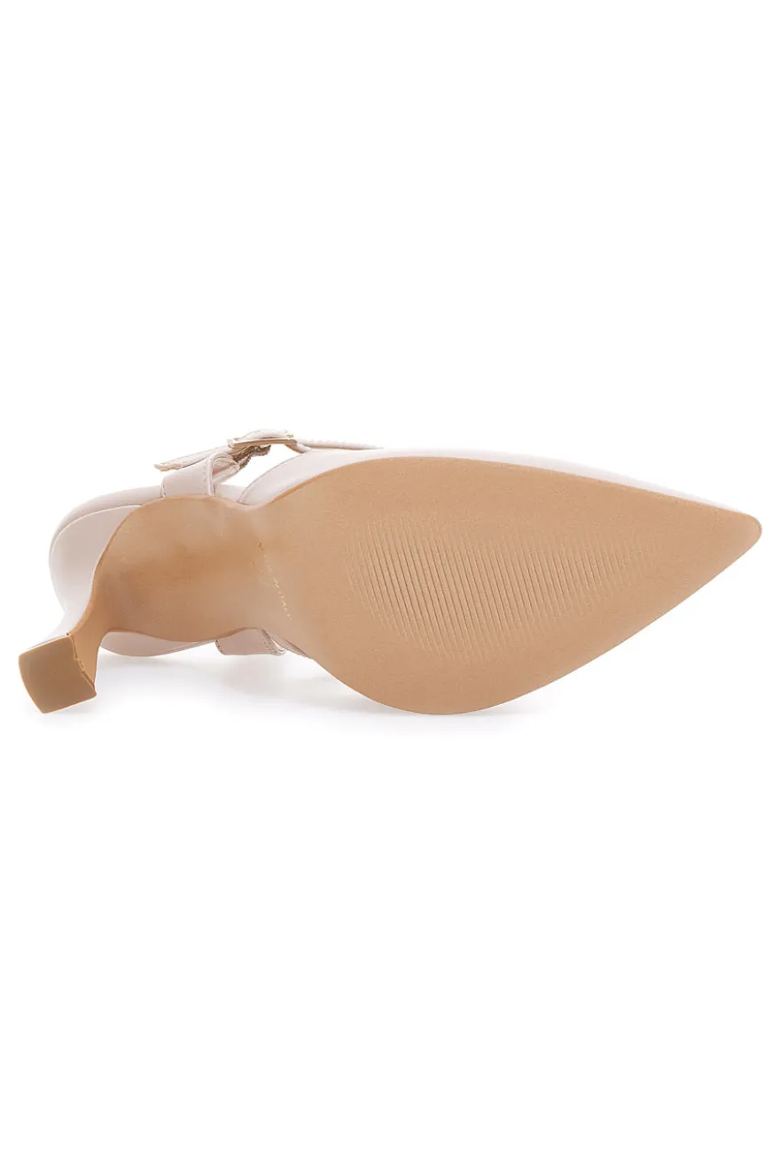 Décolleté Nude con Tacco Pittarello Couture 155