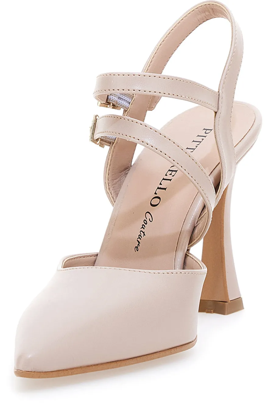 Décolleté Nude con Tacco Pittarello Couture 155