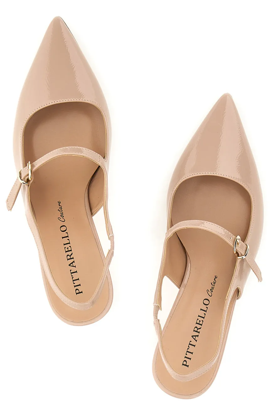 Décolleté Nude In Vernice Pittarello Couture 507P