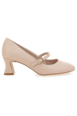 Décolleté Nude Mary Jane con Tacco Basso PITTARELLO GLAM 3605