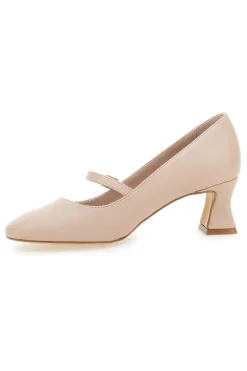 Décolleté Nude Mary Jane con Tacco Basso PITTARELLO GLAM 3605