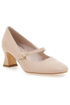 Décolleté Nude Mary Jane con Tacco Basso PITTARELLO GLAM 3605