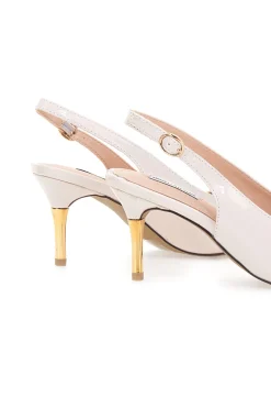 Décolleté Nude Slingback Effetto Vernice MARIELLA BURANI 51260