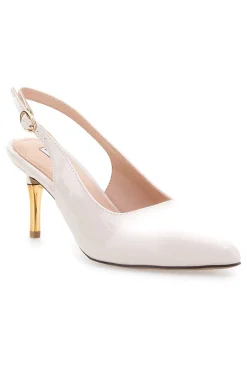 Décolleté Nude Slingback Effetto Vernice MARIELLA BURANI 51260