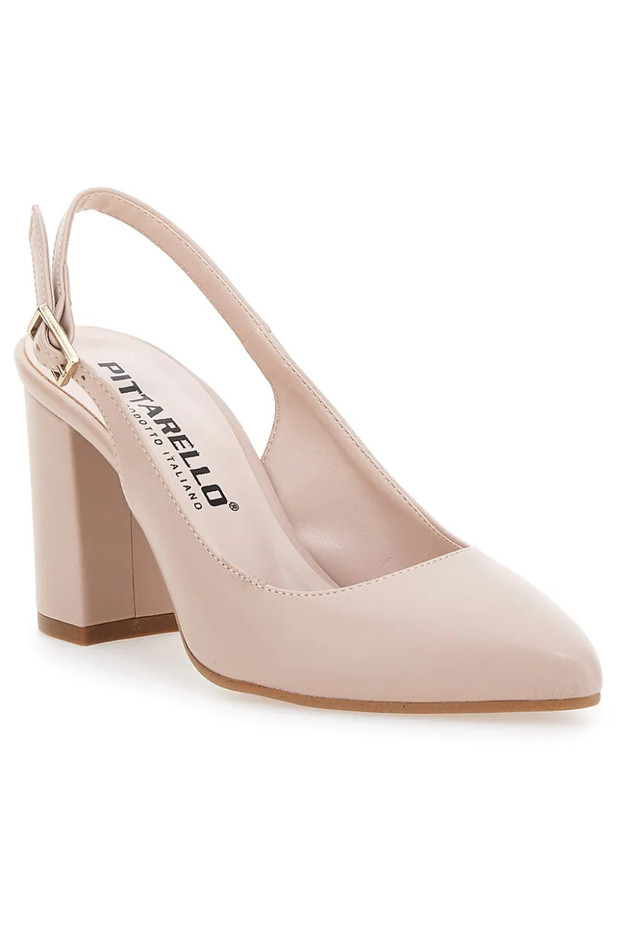 Décolleté Nude SlingBack Pittarello 4246