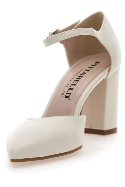 Décolleté Panna con Cinturino Pittarello 4615