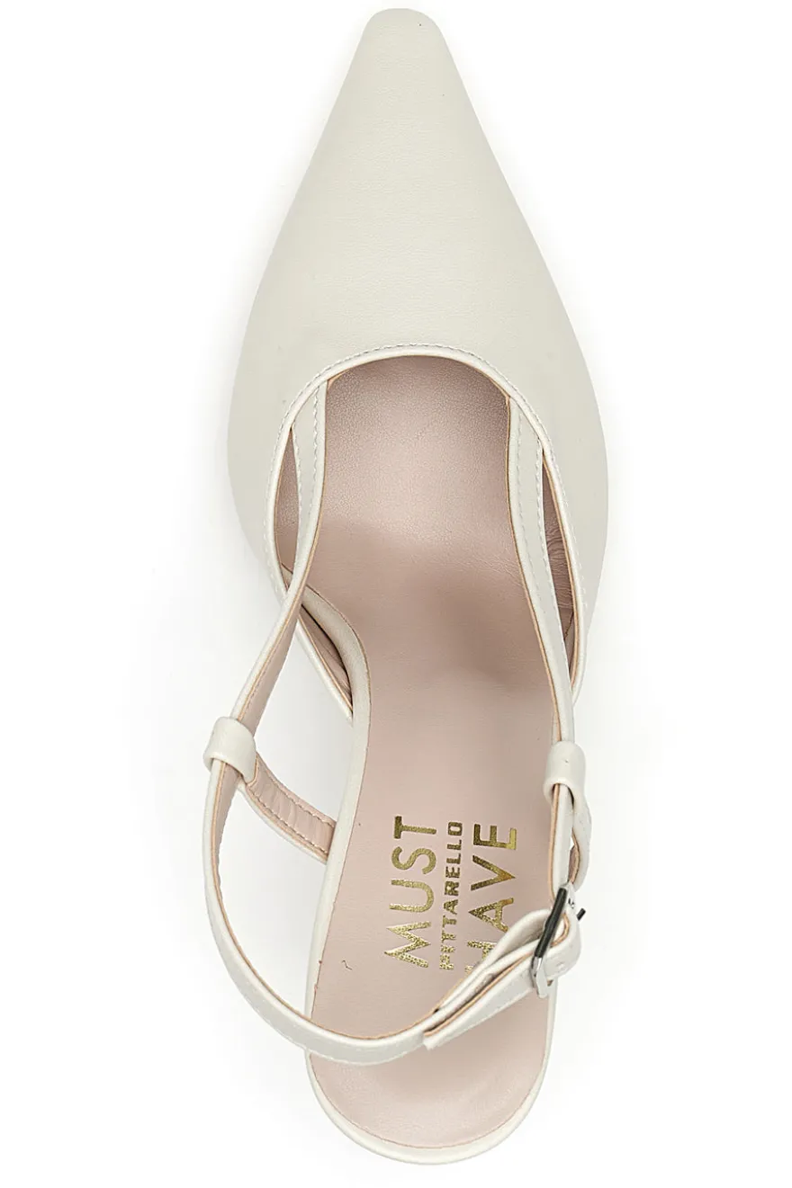 Décolleté Panna Slingback Pittarello Must-Have 4180