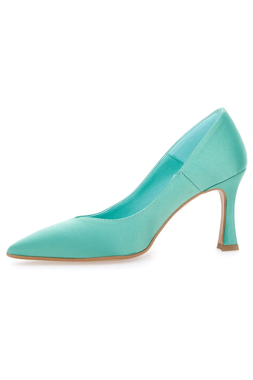 Décolleté Pittarello Couture 3354 Verde Acqua