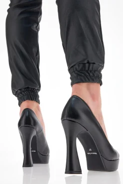 Décolleté Plateau Pittarello Glam 7801 Nere