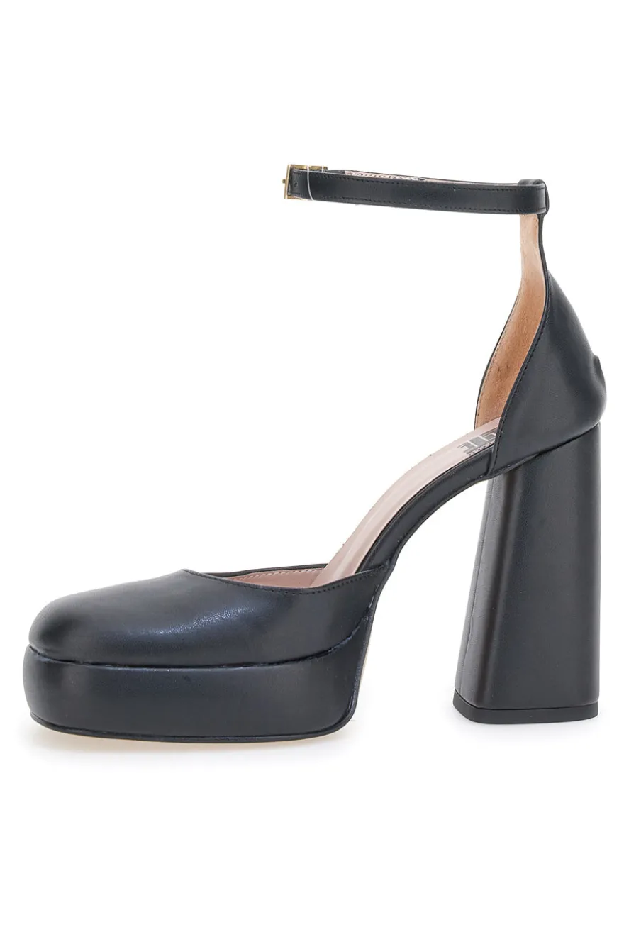 Décolleté Platform Pittarello Elite 82803 Nere