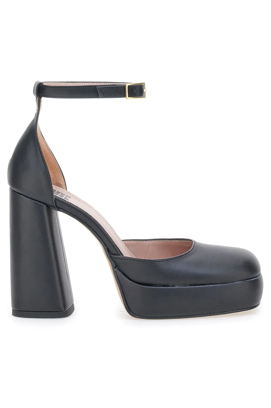 Décolleté Platform Pittarello Elite 82803 Nere