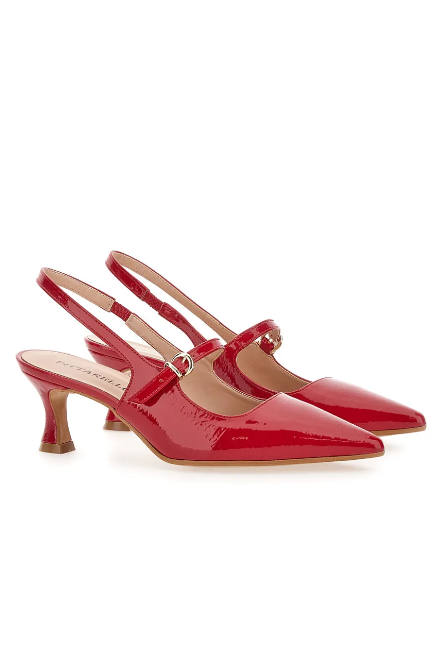 Décolleté Rosse In Vernice Pittarello Couture 507P