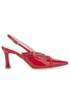 Décolleté Rosse Slingback a Punta PITTARELLO GLAM 3831