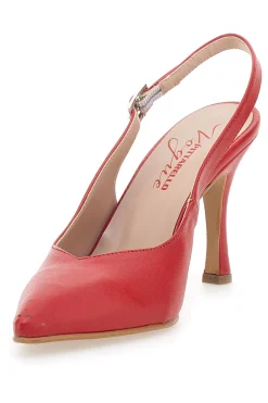Décolleté Rosse Slingback Pittarello Vogue 487