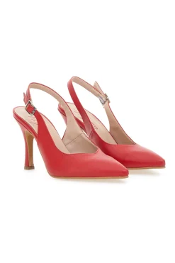 Décolleté Rosse Slingback Pittarello Vogue 487
