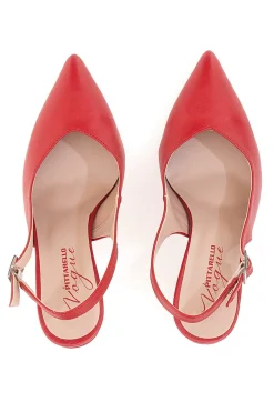 Décolleté Rosse Slingback Pittarello Vogue 487